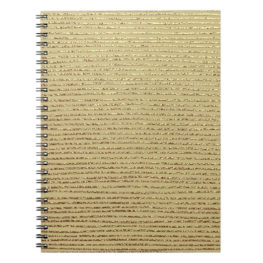 Goldstreifen: Abstrakter Vintager Hintergrund Notizblock (Vorderseite)