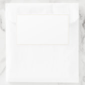 Goldstreifen in Gewürzjar, rechteckige Aufkleber (Tasche)