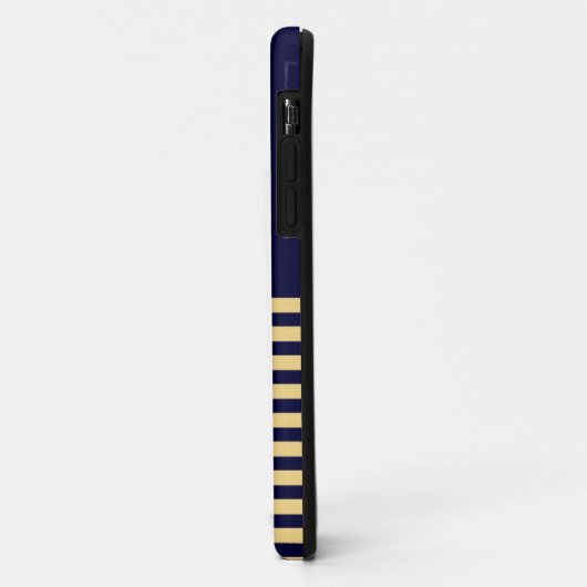 Goldstreifen mit Goldanker Case-Mate iPhone Hülle (Hinten/Links)