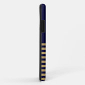 Goldstreifen mit Goldanker Case-Mate iPhone Hülle (Hinten/Rechts)