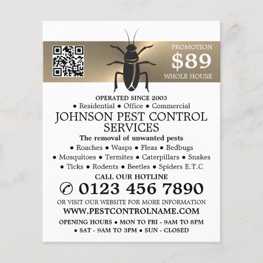 Goldstreifen - Schwarze Schabe - Kontrolle der Sch Flyer (Vorne)