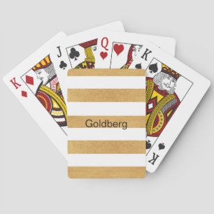 Goldstreifen-Spielkarte nach Maß Spielkarten