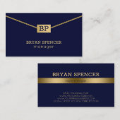 Goldstreifen Visitenkarte (Vorne/Hinten)