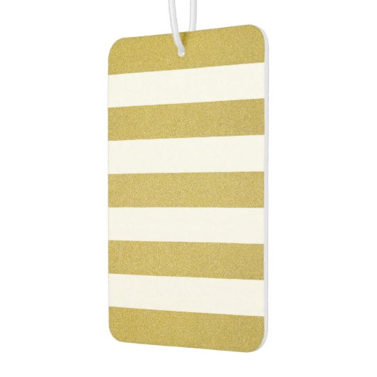 Goldstreifen, weiße Streifen, Streifen Autolufterfrischer (Links)