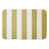 Goldstreifen, weiße Streifen, Streifen Badematte (Vorderseite)