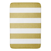 Goldstreifen, weiße Streifen, Streifen Badematte (Vorderseite Vertikal)