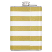 Goldstreifen, weiße Streifen, Streifen Flachmann (Rückseite)