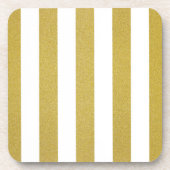 Goldstreifen, weiße Streifen, Streifen Getränkeuntersetzer (Vorderseite)