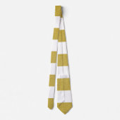 Goldstreifen, weiße Streifen, Streifen Krawatte (Rückseite)