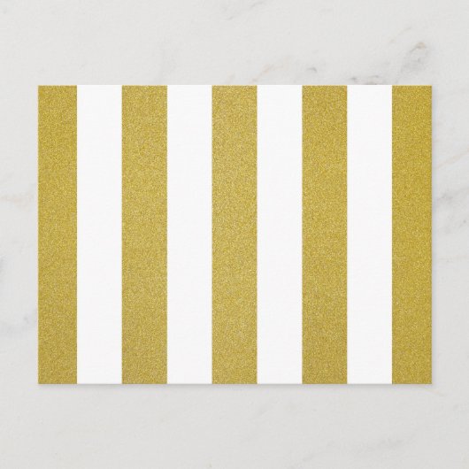 Goldstreifen, weiße Streifen, Streifen Postkarte (Vorderseite)