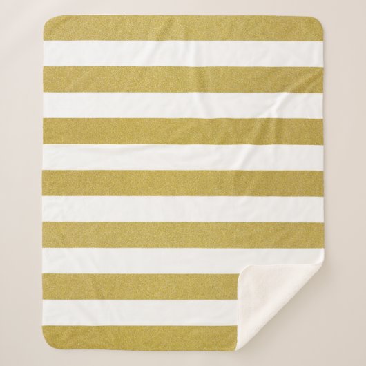 Goldstreifen, weiße Streifen, Streifen Sherpadecke (Vorderseite)