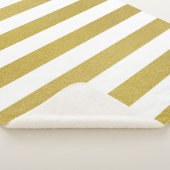 Goldstreifen, weiße Streifen, Streifen Sherpadecke (3/4)