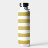 Goldstreifen, weiße Streifen, Streifen Trinkflasche (Links)