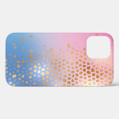 Goldstruktur: abstrakter Verlauf Case-Mate iPhone Hülle (Rückseite (Horizontal))