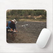 Goldsucher auf der Süd Platte Mousepad (Mit Mouse)