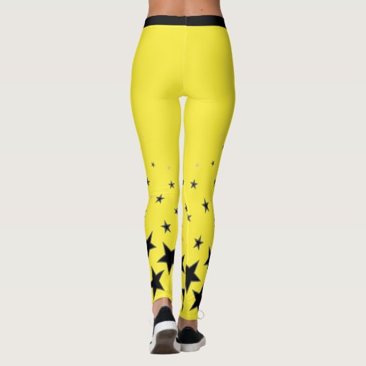 Goldsuperstar Leggings (Rückseite)