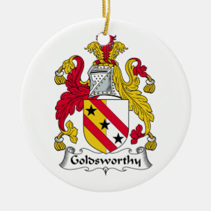 Goldsworthy Familienwappen Keramik Ornament