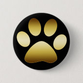 GOLDtatzen-DRUCK Button (Vorderseite)