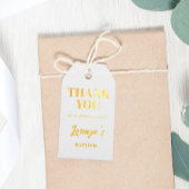 Goldtaufe Geschenkanhänger