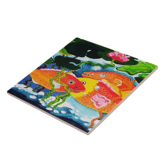 Goldteich Fliese (Seite)