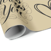 Goldthema Hochzeitstag Geschenkpapier (Rolleneckpunkt)