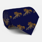 Goldtiger-Krawatte Krawatte (Gerollt)