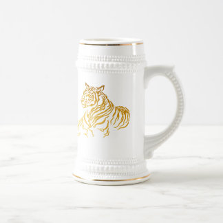 Goldtiger-Tasse Bierglas