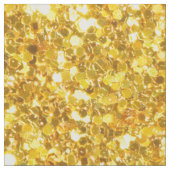 Goldtöne Glitter-Muster Stoff (Nahaufnahme)