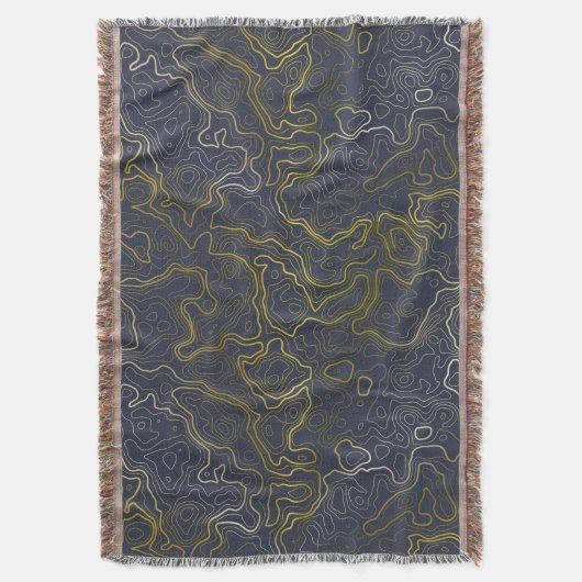 Goldtopografie Decke (Vorderseite Vertikal)