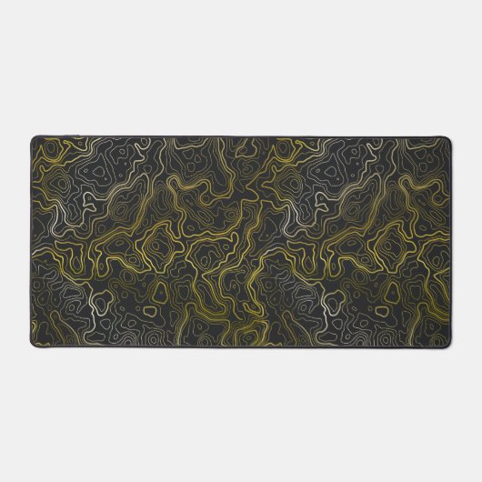 Goldtopografie Schreibtischunterlage (Vorderseite)