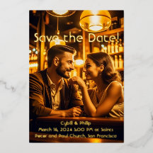 Goldtyp Rette die Einladung zum Hochzeitstag