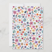 Goldtypografie-Probe Einladung (Rückseite)