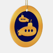 Goldunterseeboote Keramikornament (Rechts)