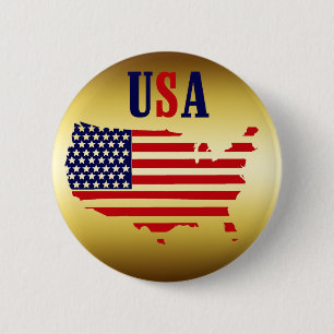 GOLDusa-MEDAILLON Button