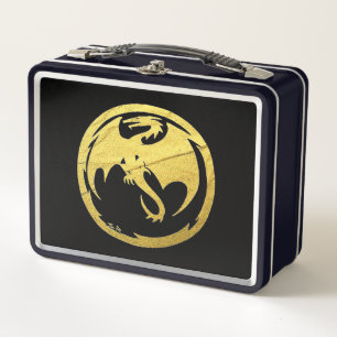 Goldvene Dragon Dragon Black Lunchbox