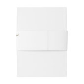 Goldvene Eucalyptus Wedding Invitation Bly Band (Rückseitenbeispiel)