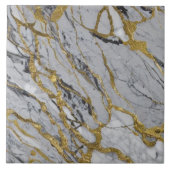 Goldvene-Marmormuster Fliese (Vorderseite)