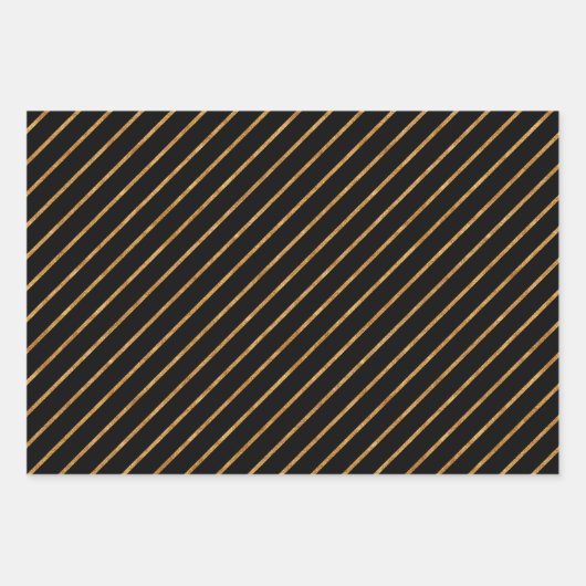 Goldverpackungsfolien Geschenkpapier Set (Vorderseite 2)