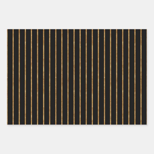 Goldverpackungsfolien Geschenkpapier Set (Vorderseite)