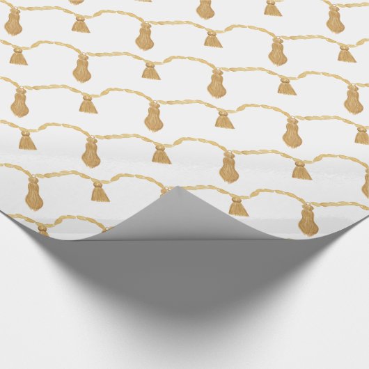 Goldverpackungspapier Geschenkpapier (Ecke)