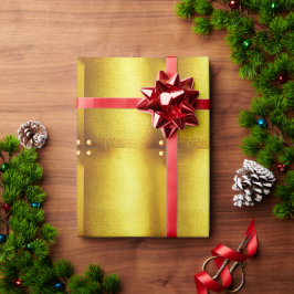 Goldverpackungspapier Geschenkpapier