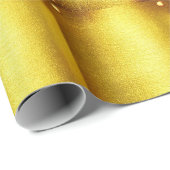 Goldverpackungspapier Geschenkpapier (Rolleneckpunkt)