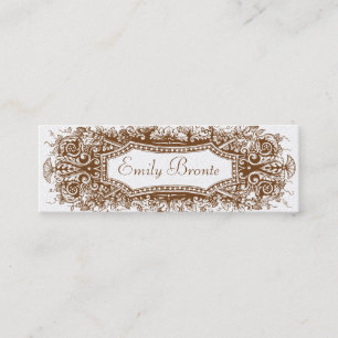 GoldVintager Blick-dünne Karte #2