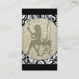 GoldVintager Damast-göttliche Eleganz Visitenkarte