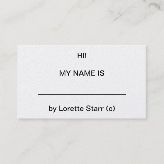 GOLDVisitenkarte Visitenkarte (Vorderseite)