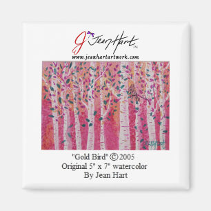 Goldvogel Magnet