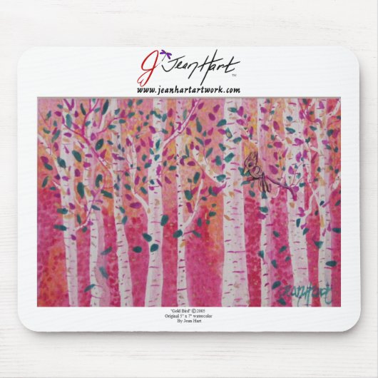 Goldvogel Mousepad (Vorne)