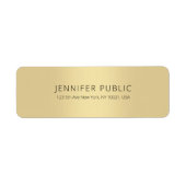 Goldvorlage Beruflich Moderne Klasse einfach (Vorne)