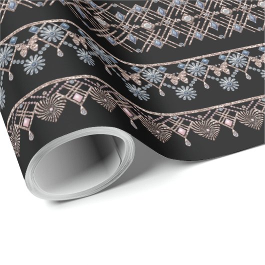 Goldvorsprung Geschenkpapier (Rolleneckpunkt)