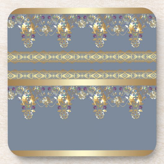 Goldvorsprung Getränkeuntersetzer (Vorderseite)